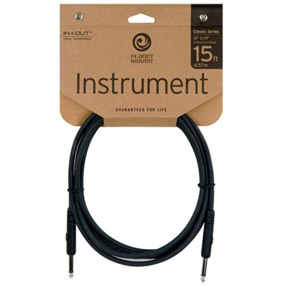 Dây Cáp Kết Nối D'Addario PW-CGT-15 15feet Classic Series Instrument-Mai Nguyên Music