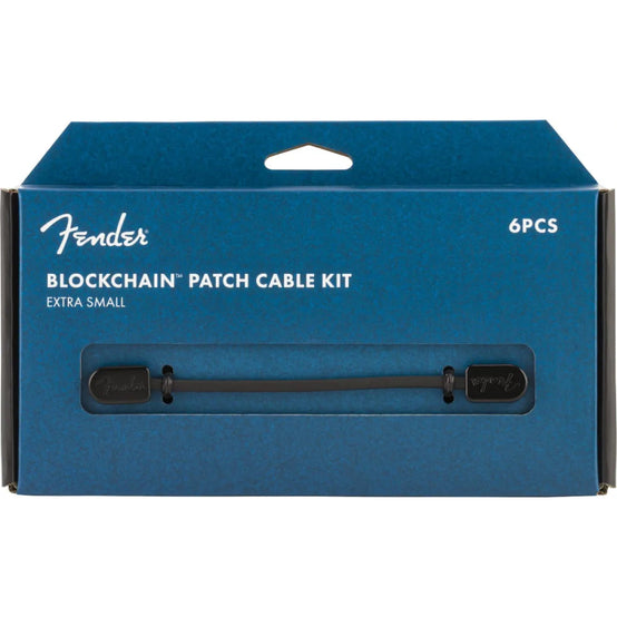 Dây Cáp Kết Nối Fender Blockchain Patch, Extra Small, Black-Mai Nguyên Music