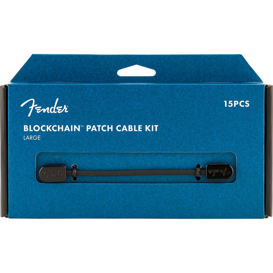 Dây Cáp Kết Nối Fender Blockchain Patch, Large, Black-Mai Nguyên Music