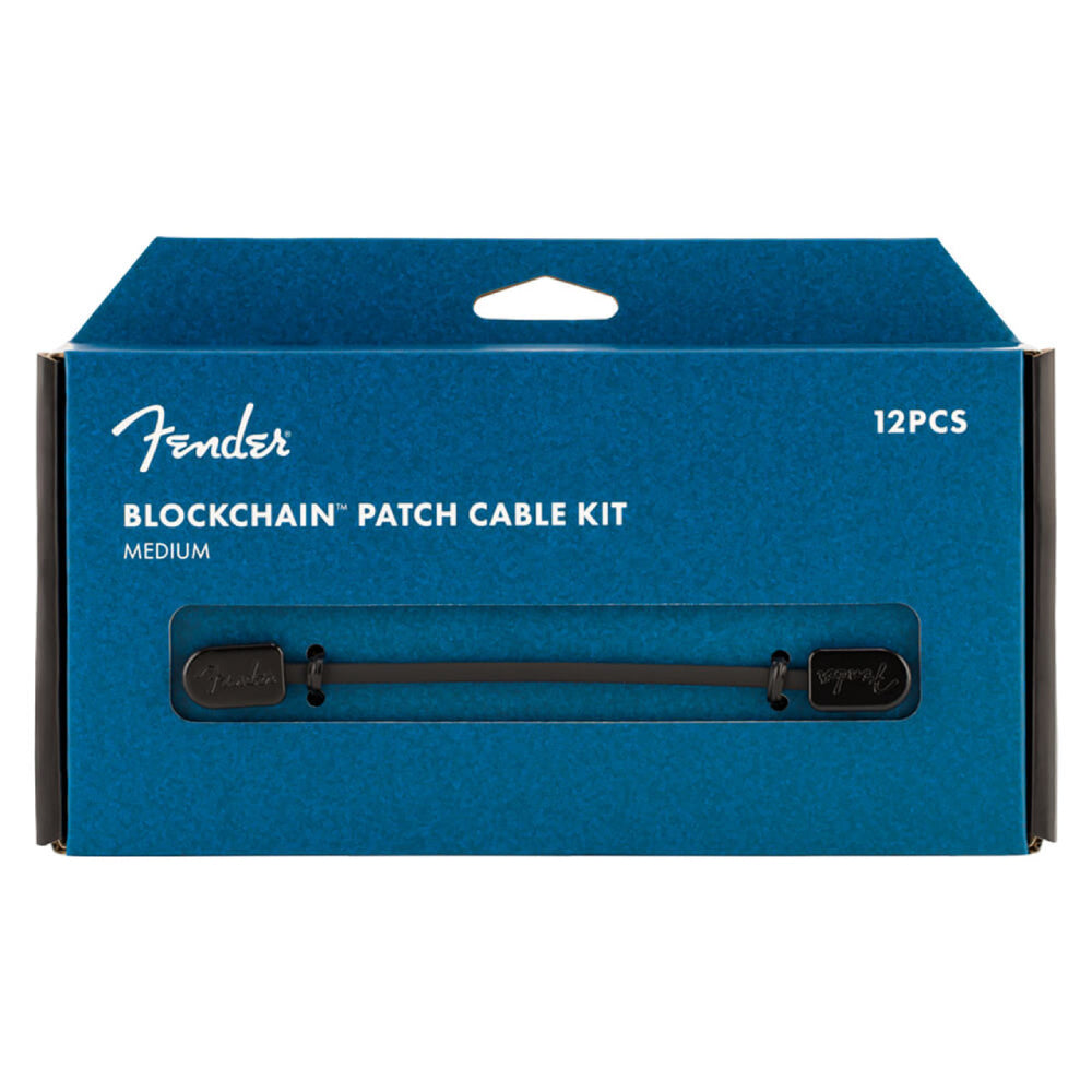 Dây Cáp Kết Nối Fender Blockchain Patch, Medium, Black-Mai Nguyên Music