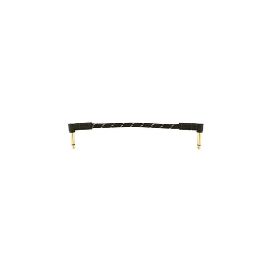 Dây Cáp Kết Nối Fender Deluxe Series Patch, 6inch, Black Tweed, Bowl of 20-Mai Nguyên Music
