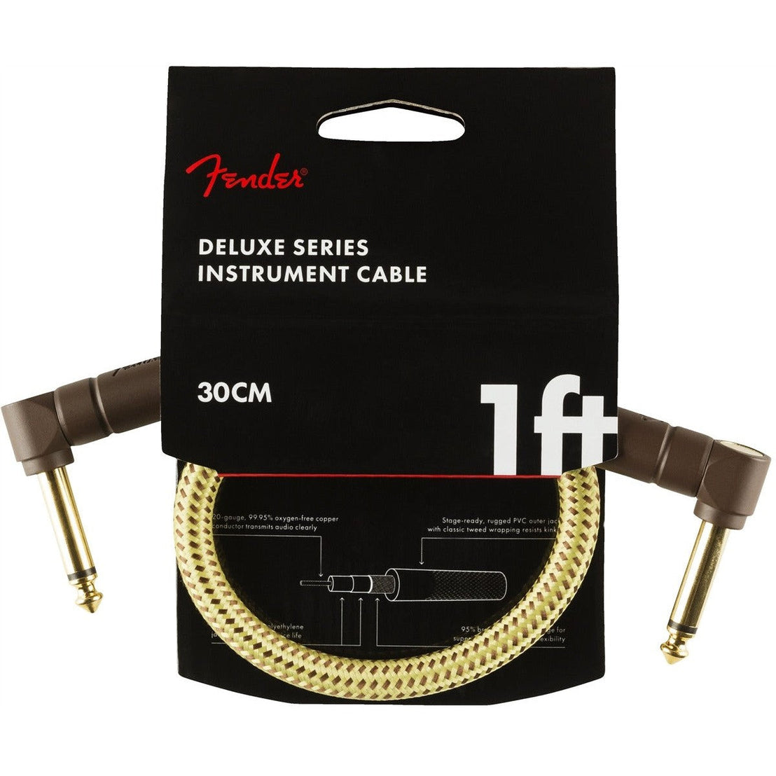 Dây Cáp Kết Nối Fender Deluxe Series Tweed-Mai Nguyên Music