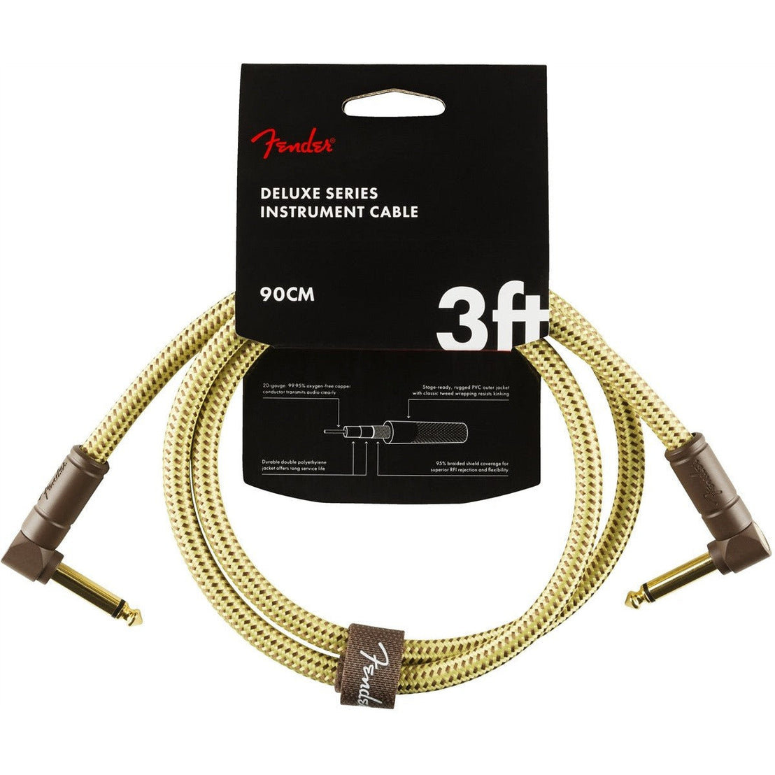 Dây Cáp Kết Nối Fender Deluxe Series Tweed-Mai Nguyên Music