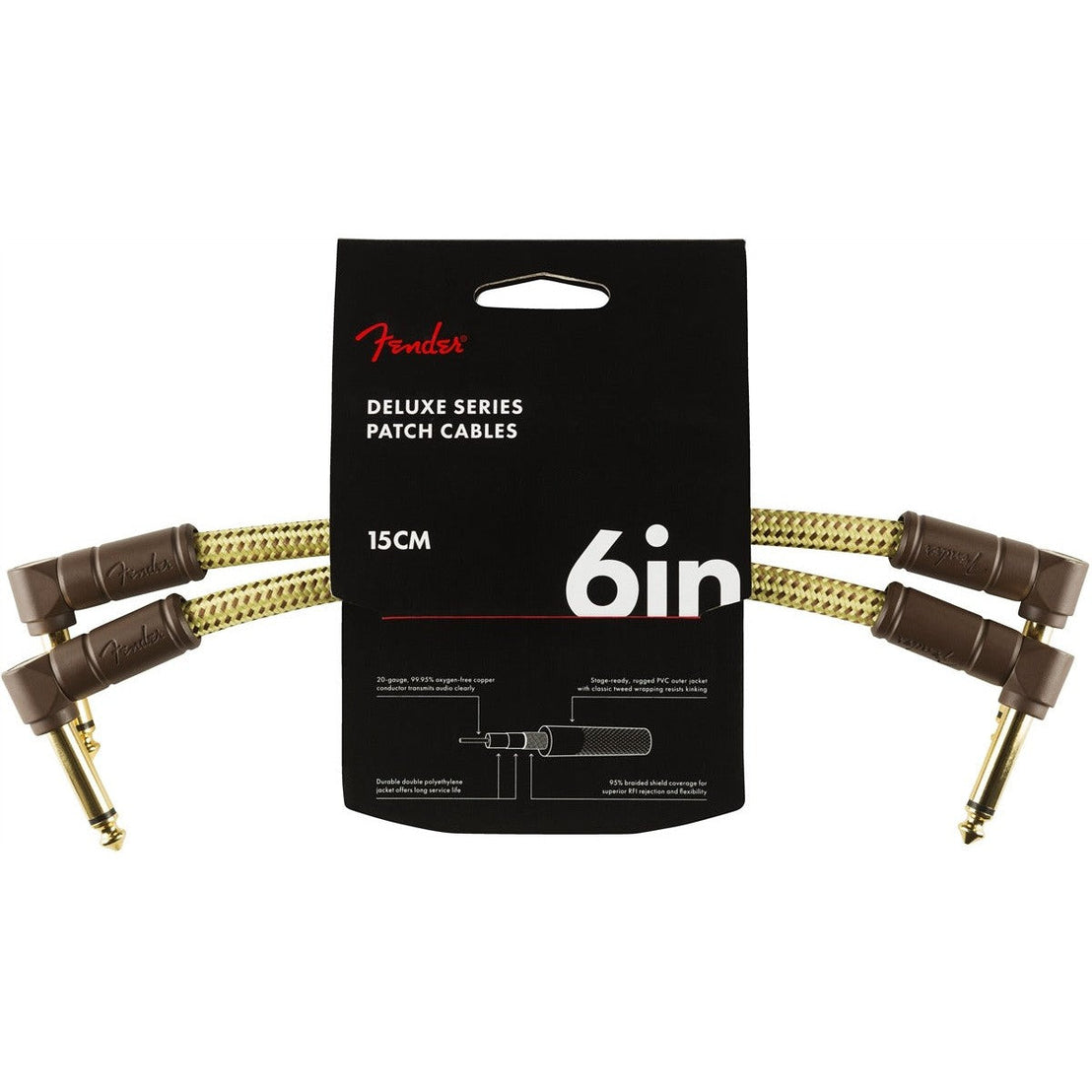 Dây Cáp Kết Nối Fender Deluxe Series Tweed-Mai Nguyên Music