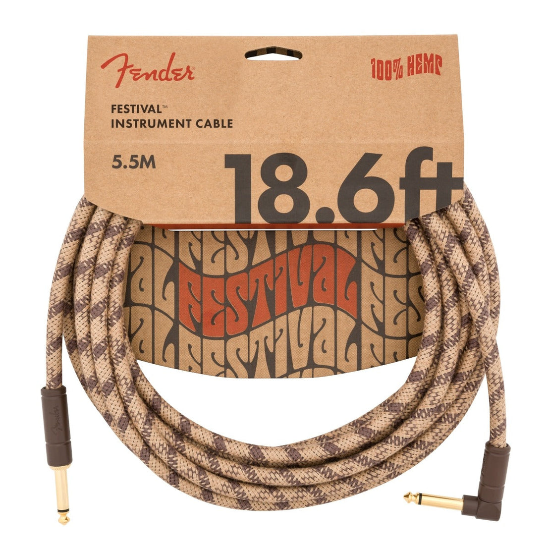 Dây Cáp Kết Nối Fender Festival Hemp-Mai Nguyên Music
