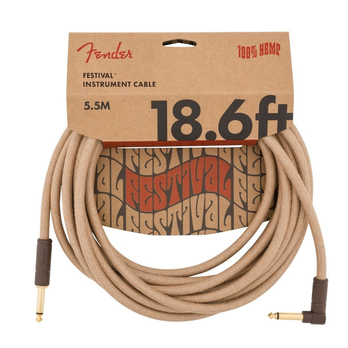 Dây Cáp Kết Nối Fender Festival Hemp-Mai Nguyên Music