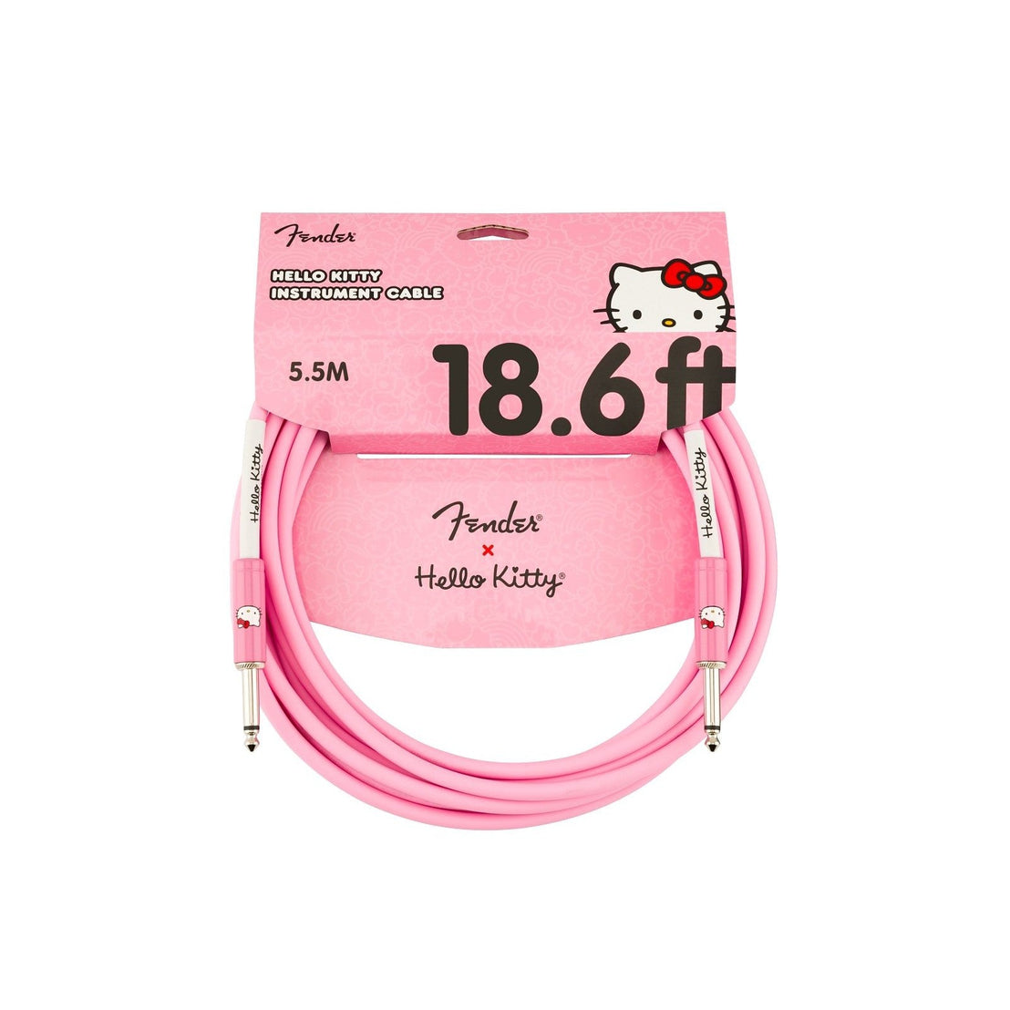 Dây Cáp Kết Nối Fender Hello Kitty Original-Mai Nguyên Music
