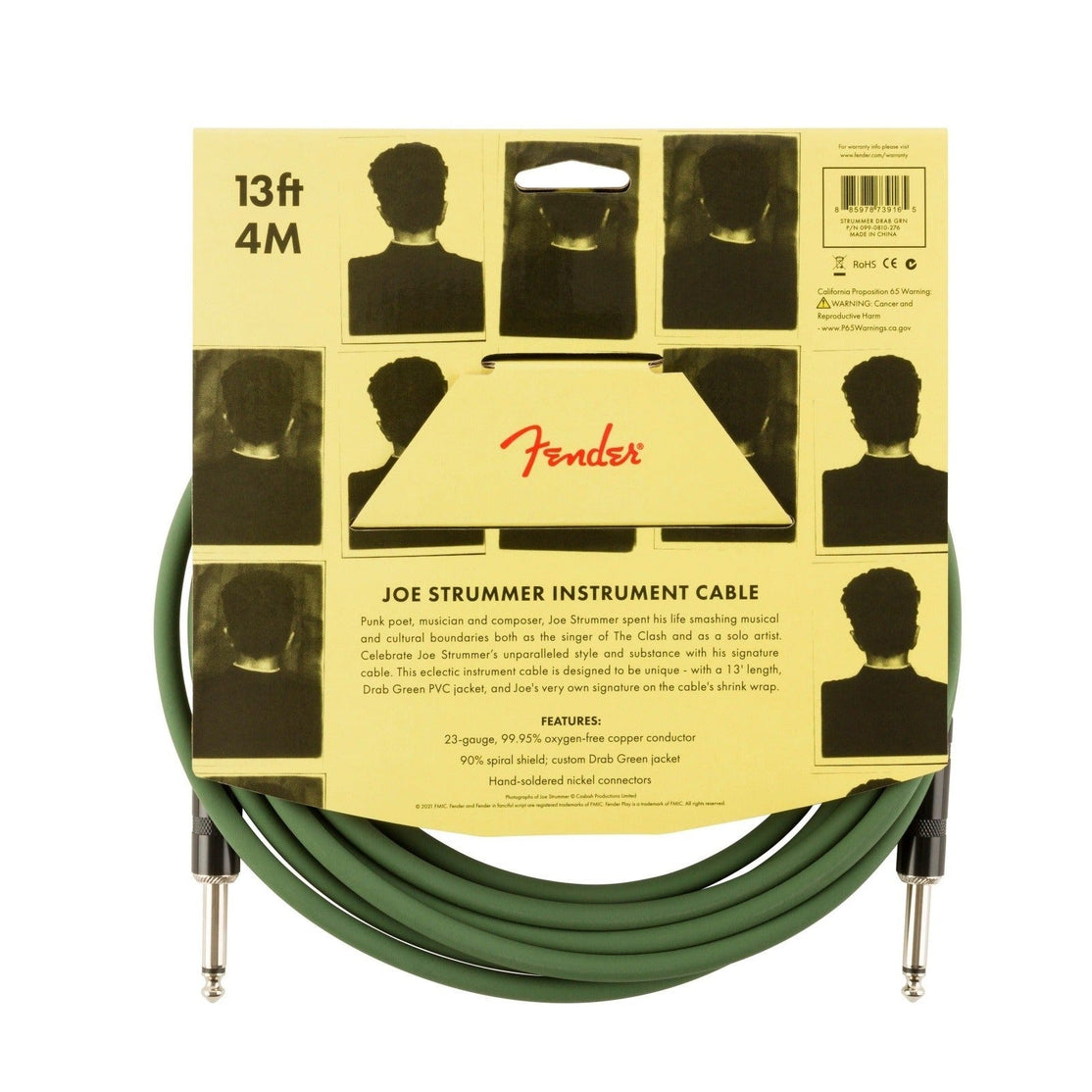 Dây Cáp Kết Nối Fender Joe Strummer 13ft-Mai Nguyên Music