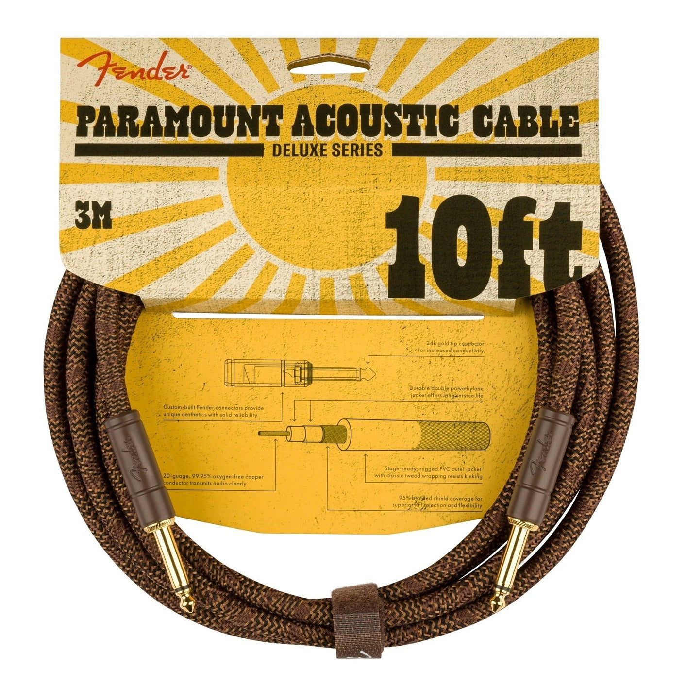 Dây Cáp Kết Nối Fender Paramount Acoustic-Mai Nguyên Music