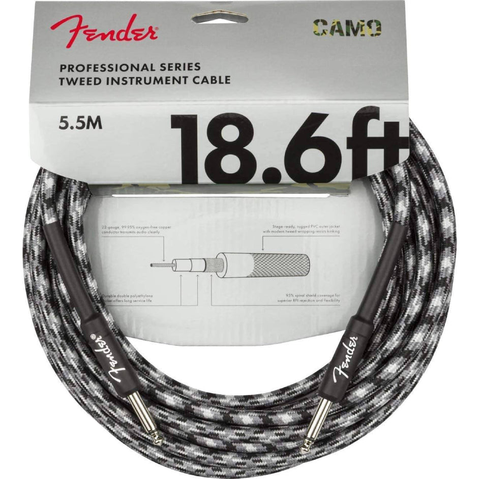 Dây Cáp Kết Nối Fender Professional Series Camo-Mai Nguyên Music