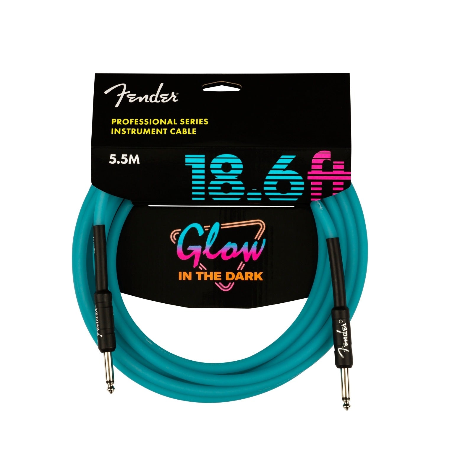Dây Cáp Kết Nối Fender Professional Series Glow in the Dark-Mai Nguyên Music