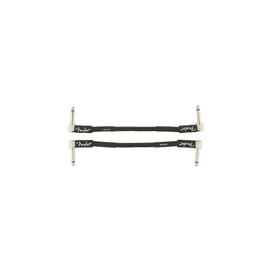 Dây Cáp Kết Nối Fender Professional Series Patch, 6inch, Black, 2-Pack-Mai Nguyên Music