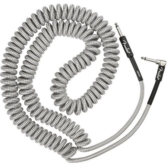 Dây Cáp Kết Nối Guitar Fender Professional Coil, White Tweed, 30ft-Mai Nguyên Music