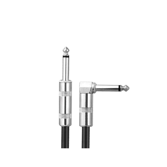 Dây Cáp Kết Nối Koda Essential KIC10RA Straight-Angled Instrument, 10ft, Black-Mai Nguyên Music