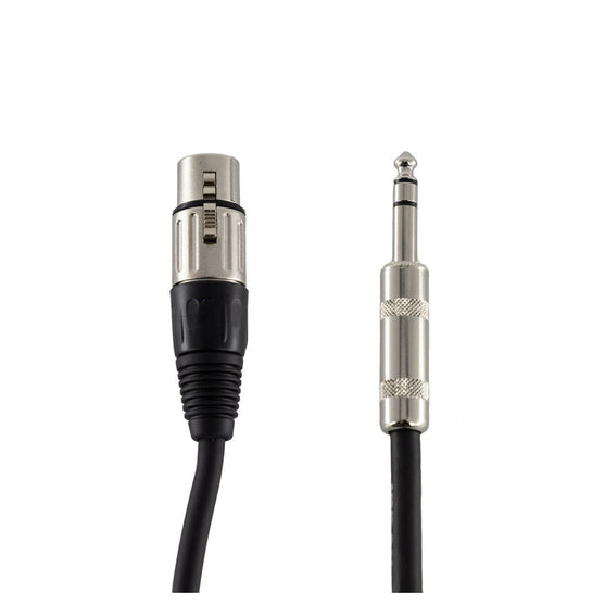 Dây Cáp Kết Nối Koda Essential XLR (Female) to 1/4inch Microphone, 20ft, Black-Mai Nguyên Music