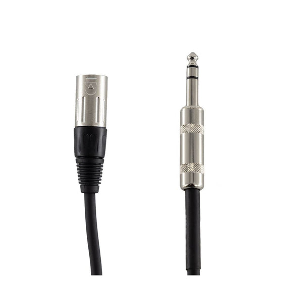 Dây Cáp Kết Nối Koda Essential XLR (Male) to 1/4inch Microphone, 20ft, Black-Mai Nguyên Music