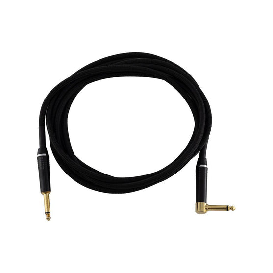 Dây Cáp Kết Nối Koda Plus KIC10TW Straight-Angled Instrument, 10ft, Black Tweed-Mai Nguyên Music