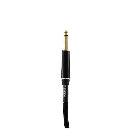 Dây Cáp Kết Nối Koda Plus KIC10TW Straight-Straight Instrument, 10ft, Black Tweed-Mai Nguyên Music
