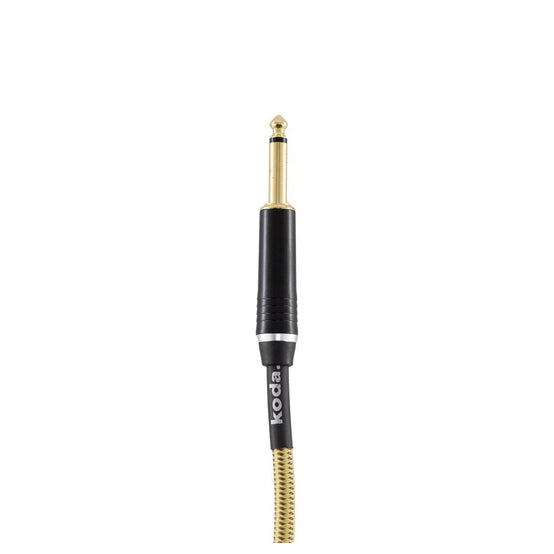 Dây Cáp Kết Nối Koda Plus KIC10TW Straight-Straight Instrument, 10ft, Vintage Tweed-Mai Nguyên Music