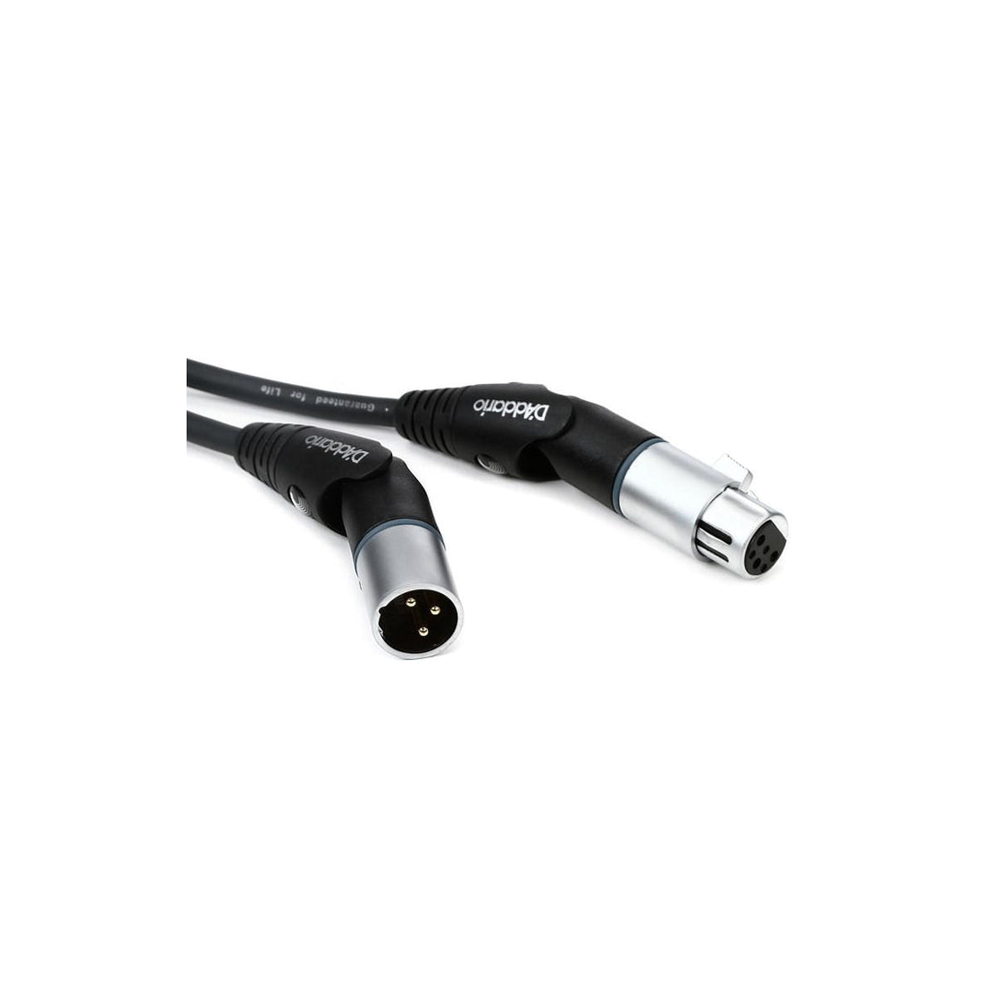 Dây Cáp Kết Nối Microphone D'Addario PW-MS-25 Custom Series Swivel XLR, 25ft-Mai Nguyên Music