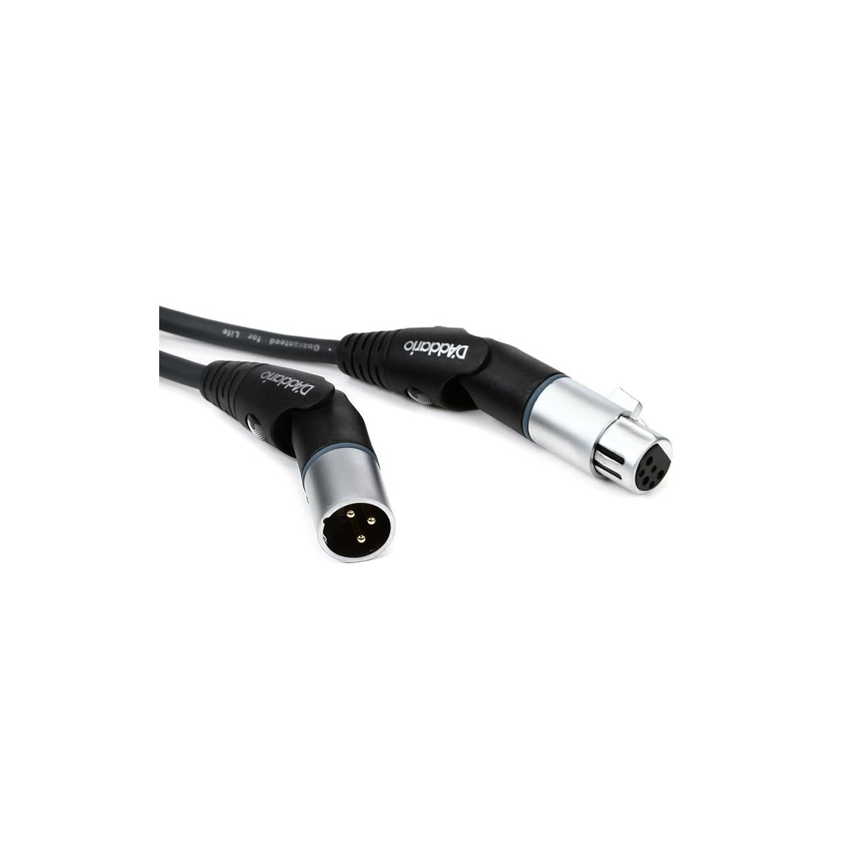 Dây Cáp Kết Nối Microphone D'Addario PW-MS-25 Custom Series Swivel XLR, 25ft-Mai Nguyên Music