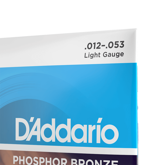 Dây Đàn Guitar Acoustic D'Addario EJ16 Phosphor Bronze, Light, 12-53-Mai Nguyên Music
