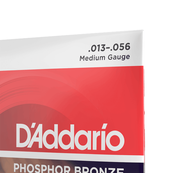 Dây Đàn Guitar Acoustic D'Addario EJ17 Phosphor Bronze, Medium, 13-56-Mai Nguyên Music