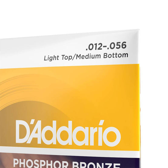 Dây Đàn Guitar Acoustic D'Addario EJ19 Phosphor Bronze, Bluegrass, 12-56-Mai Nguyên Music