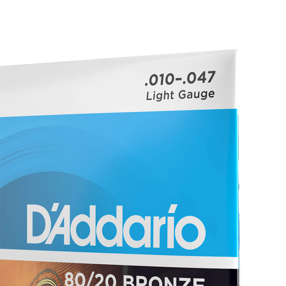 Dây Đàn Guitar Acoustic D'Addario EJ36 80/20 12-Strings Bronze, Light, 10-47-Mai Nguyên Music