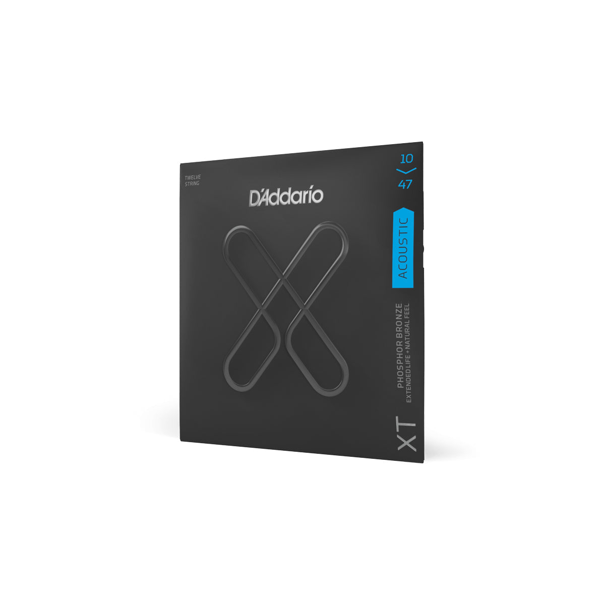 Dây Đàn Guitar Acoustic D'Addario XTAPB1047-12 XT Phosphor Bronze, Light, 10-47-Mai Nguyên Music