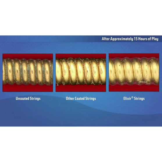 Dây Đàn Guitar Acoustic Elixir 11100 Polyweb 80/20 Bronze 13-56-Mai Nguyên Music