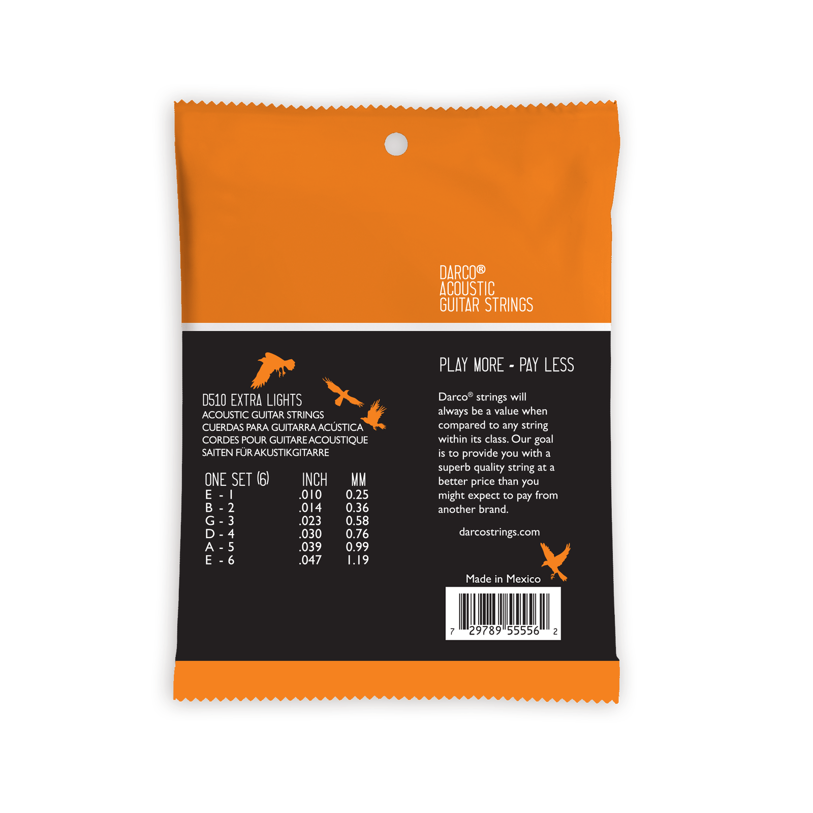 Dây Đàn Guitar Acoustic Martin Darco Acoustic 80/20 Bronze-Mai Nguyên Music