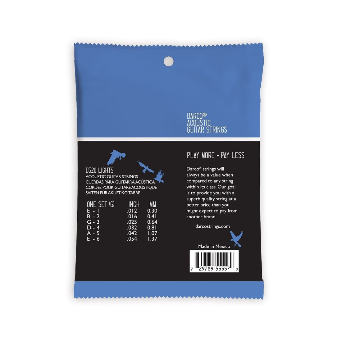 Dây Đàn Guitar Acoustic Martin Darco Acoustic 80/20 Bronze-Mai Nguyên Music