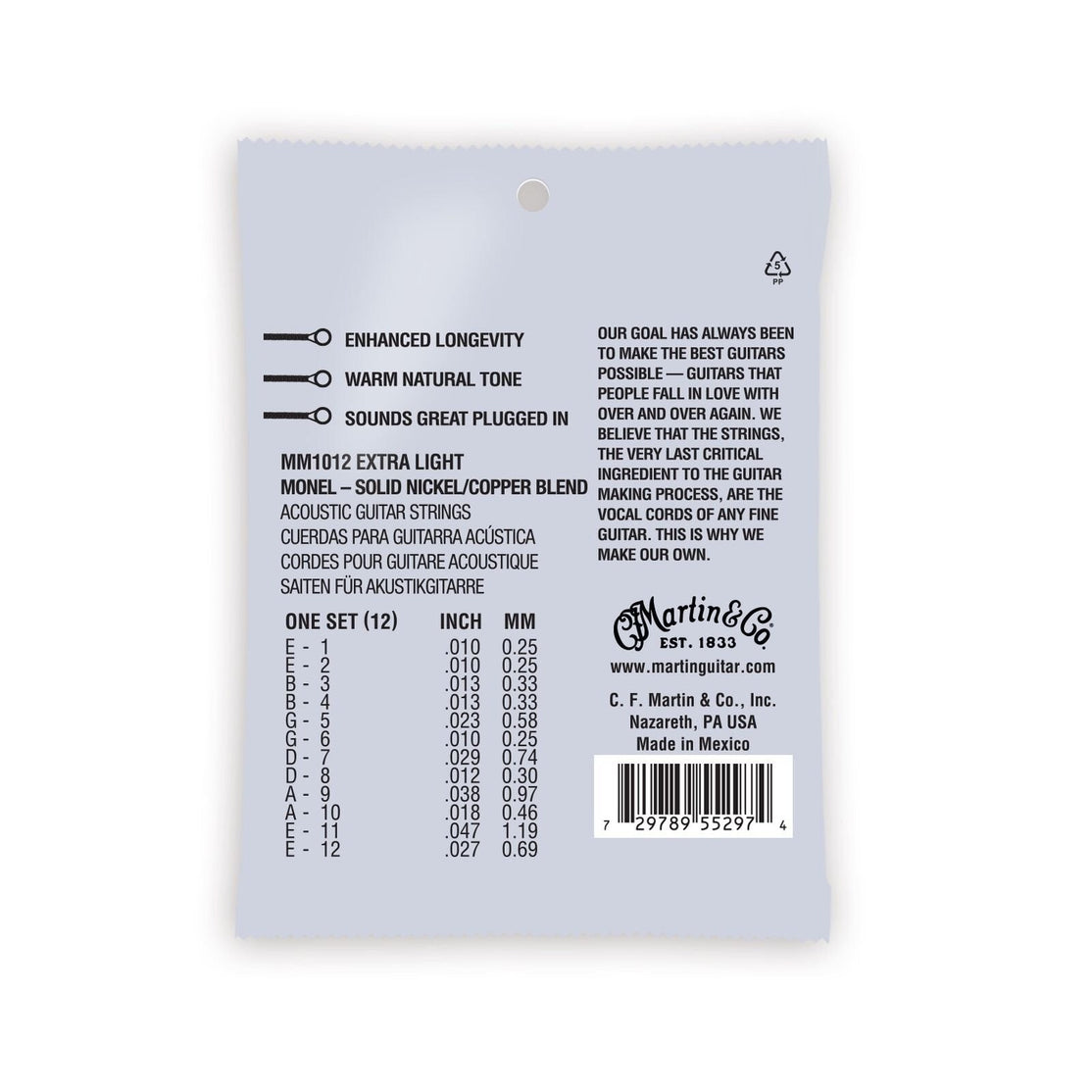 Dây Đàn Guitar Acoustic Martin Retro-Mai Nguyên Music