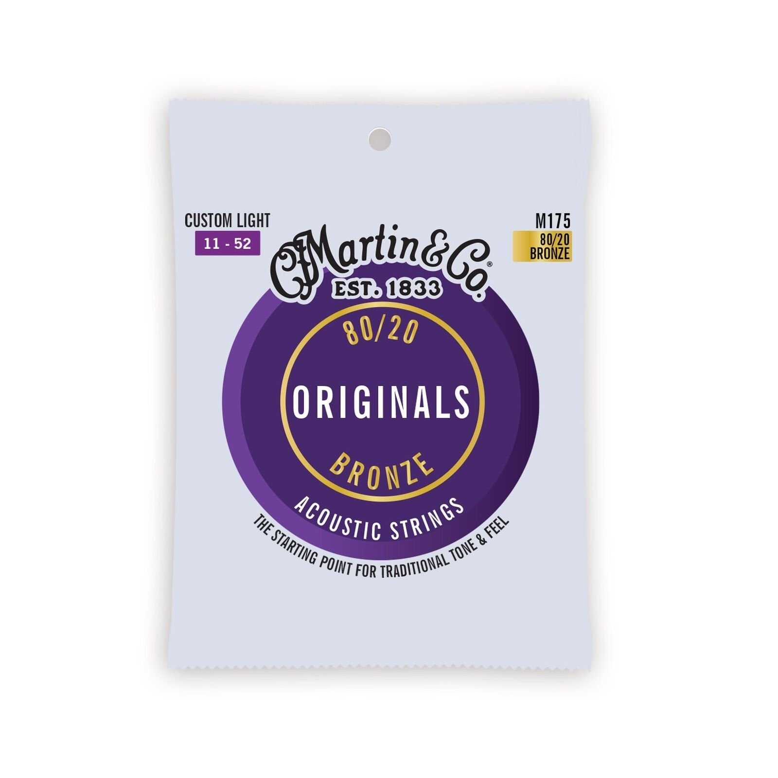 Dây Đàn Guitar Acoustic Martin The Original 80/20 Bronzo-Mai Nguyên Music