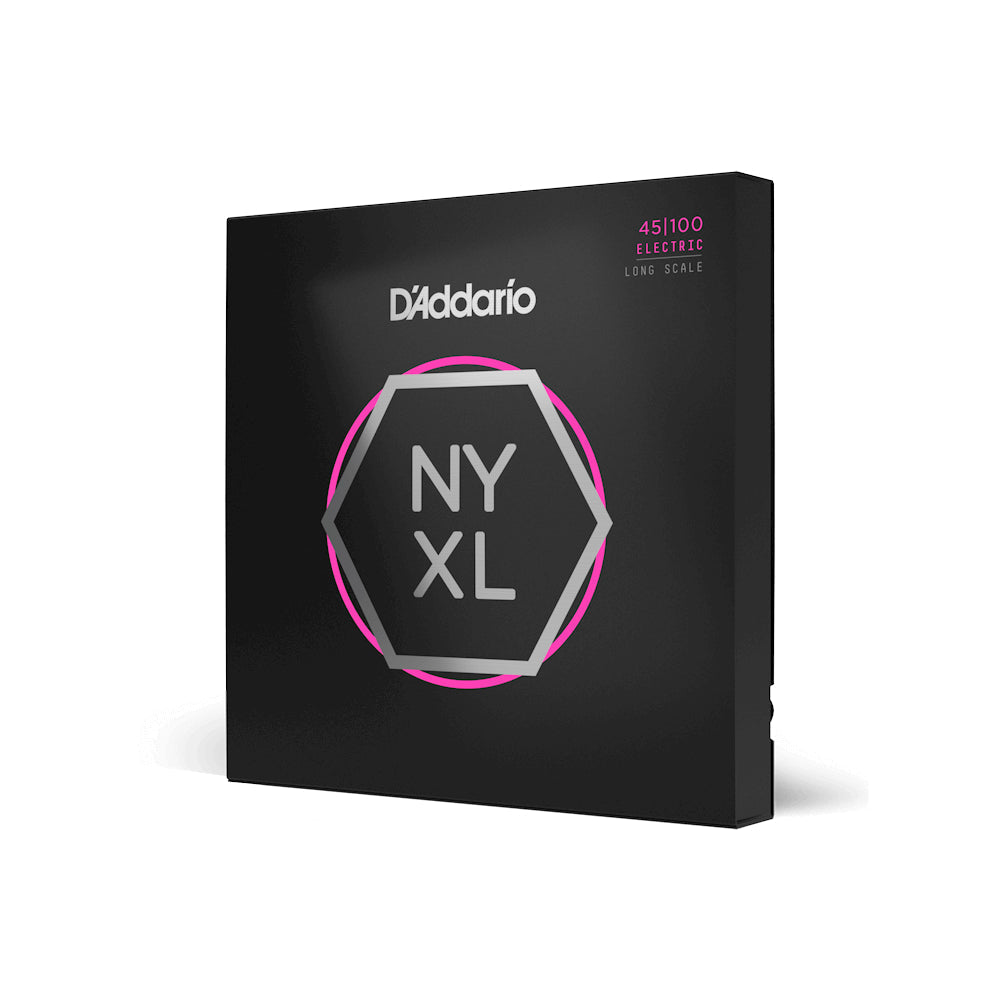 Dây Đàn Guitar Bass D'Addario NYXL45100 NYXL, Long Scale, Regular, 45-100-Mai Nguyên Music