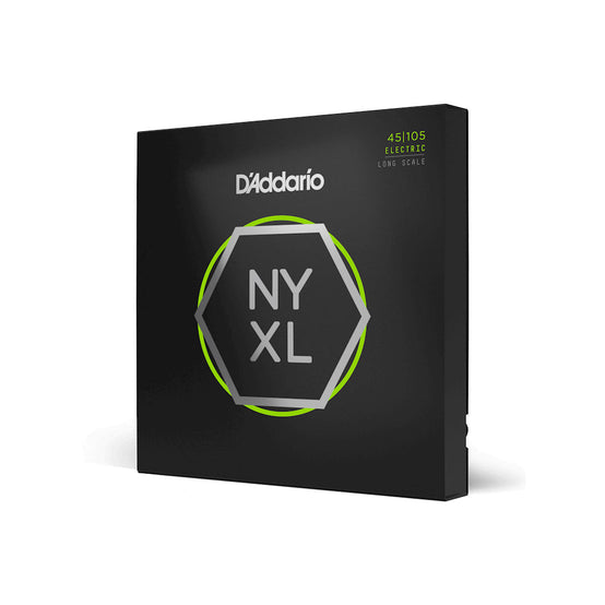 Dây Đàn Guitar Bass D'Addario NYXL45105, Set Long Scale, 45-105-Mai Nguyên Music