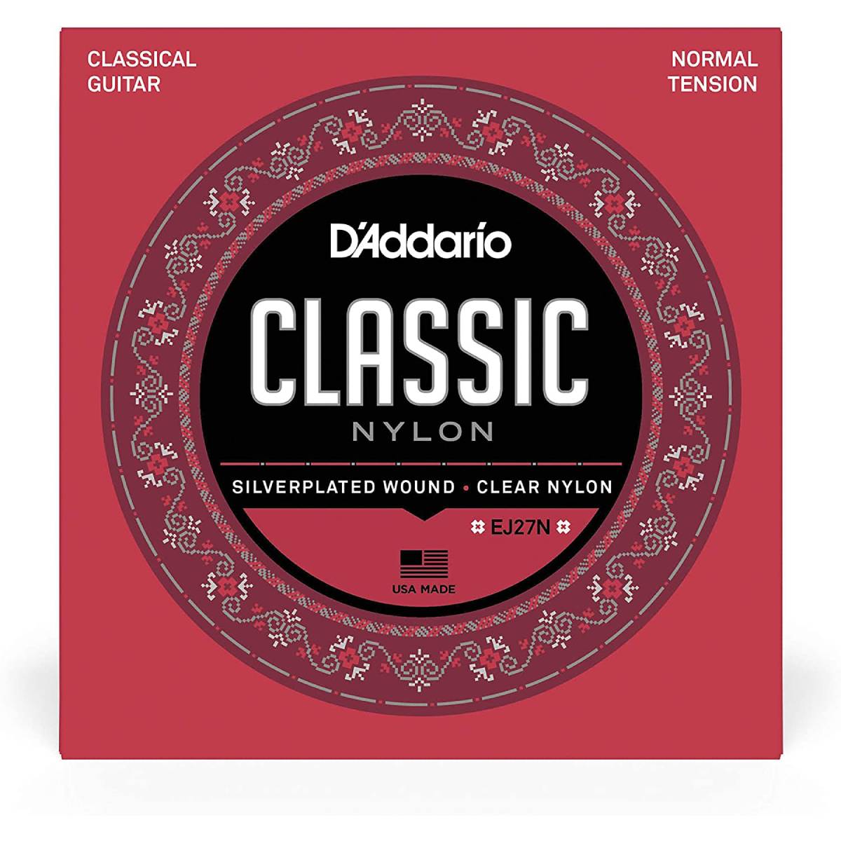 Dây Đàn Guitar Classic D'Addario EJ27N, Normal Tension-Mai Nguyên Music