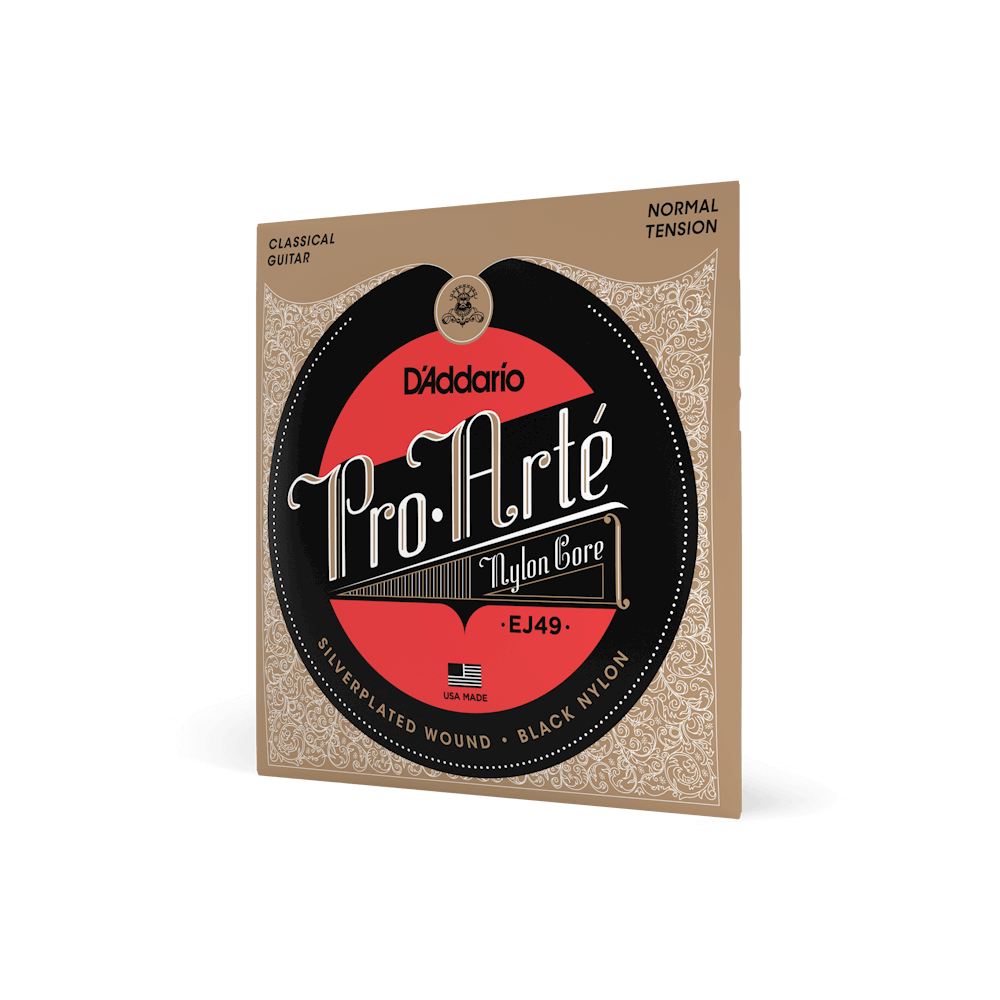Dây Đàn Guitar Classic D'Addario EJ49 Pro-Arte Black, Normal Tension-Mai Nguyên Music
