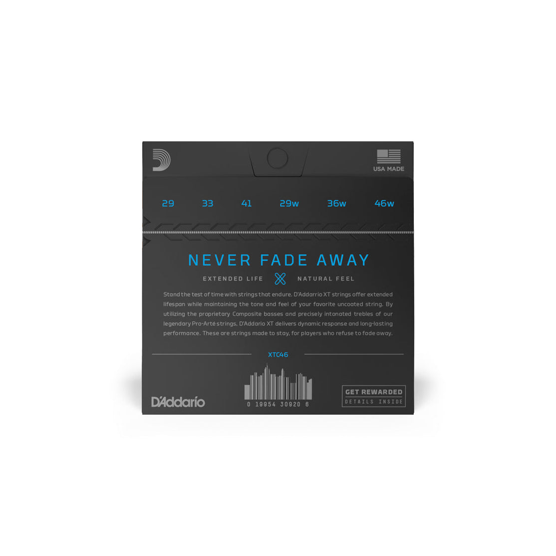 Dây Đàn Guitar Classic D'Addario XTC46 XT Silver Plated, Hard Tension-Mai Nguyên Music