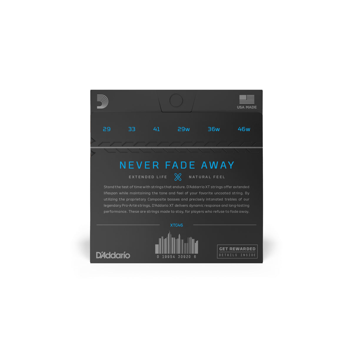 Dây Đàn Guitar Classic D'Addario XTC46 XT Silver Plated, Hard Tension-Mai Nguyên Music