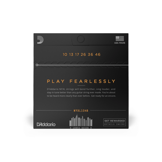 Dây Đàn Guitar Điện D'Addario CGT10 Cable & NYXL1046 Nickel Wound, 10-46-Mai Nguyên Music