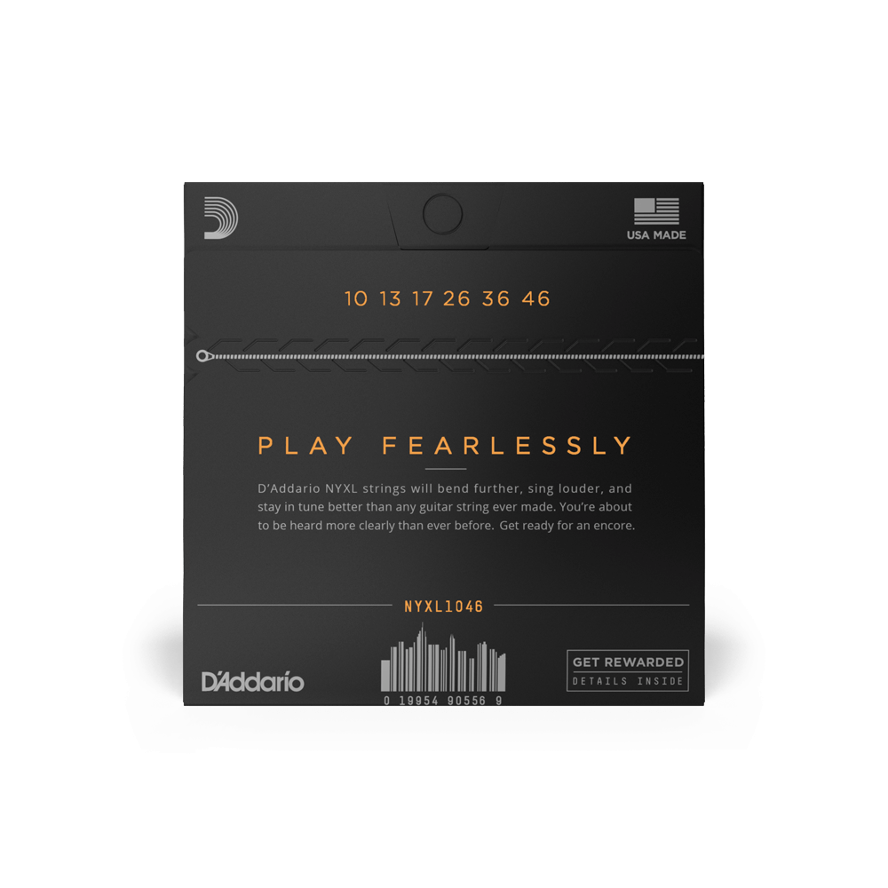 Dây Đàn Guitar Điện D'Addario CGT10 Cable & NYXL1046 Nickel Wound, 10-46-Mai Nguyên Music