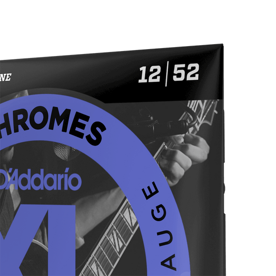 Dây Đàn Guitar Điện D'Addario ECG25 Chromes Flat Wound, Light, 12-52-Mai Nguyên Music