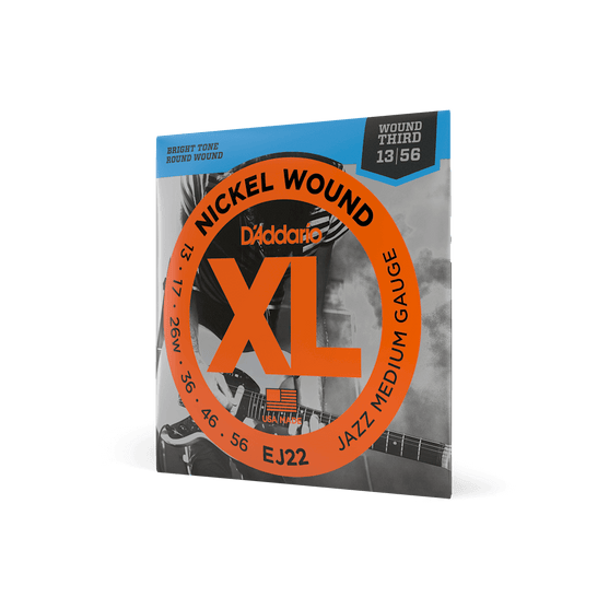 Dây Đàn Guitar Điện D'Addario EJ22 Nickel Wound, Jazz Medium, 13-56-Mai Nguyên Music