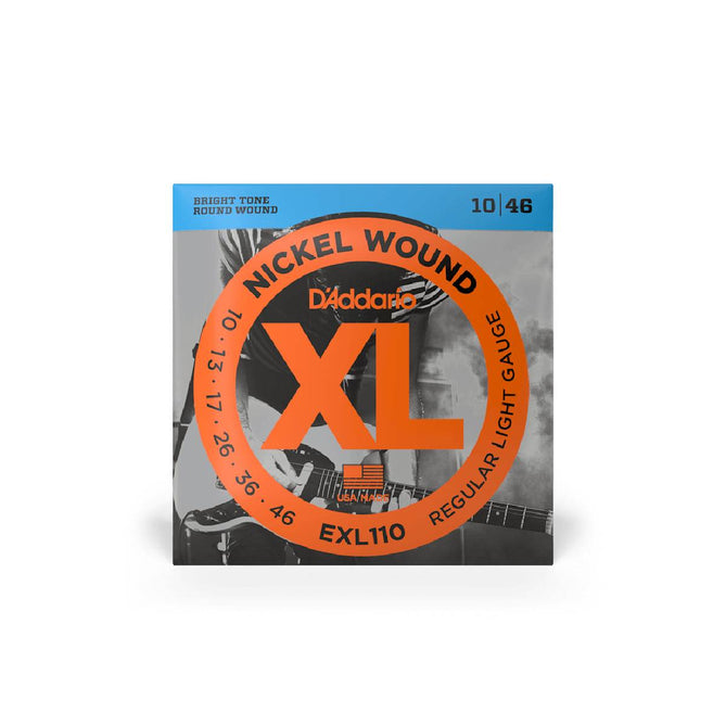 Dây Đàn Guitar Điện D'Addario EXL110 Nickel Wound, Regular Light, 10-46-Mai Nguyên Music