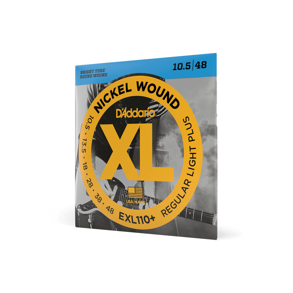 Dây Đàn Guitar Điện D'Addario EXL110+ Nickel Wound, Regular Light Plus, 10.5-48-Mai Nguyên Music