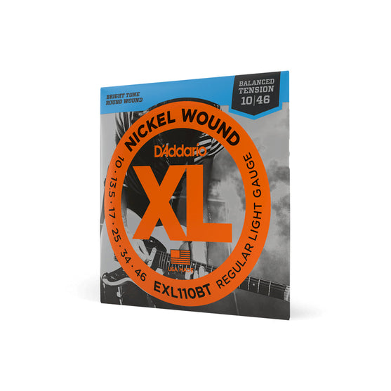 Dây Đàn Guitar Điện D'Addario EXL110BT Nickel Wound, Balanced Tension Regular Light, 10-46-Mai Nguyên Music
