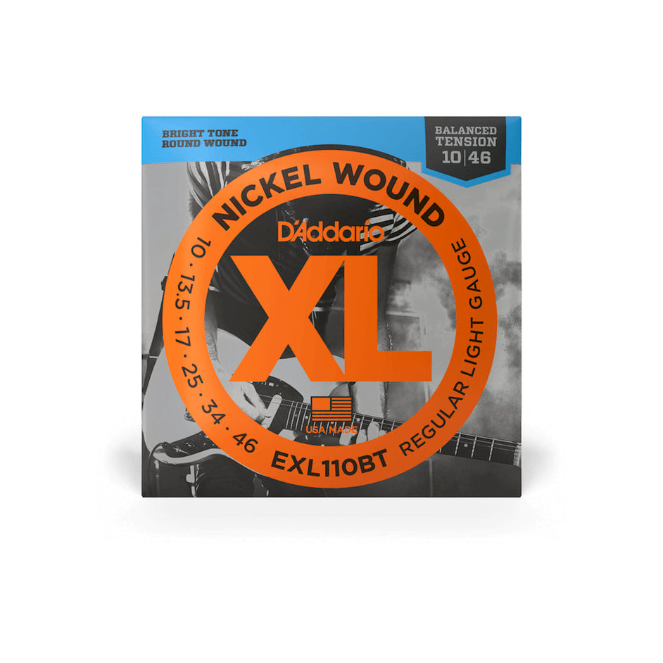 Dây Đàn Guitar Điện D'Addario EXL110BT Nickel Wound, Balanced Tension Regular Light, 10-46-Mai Nguyên Music