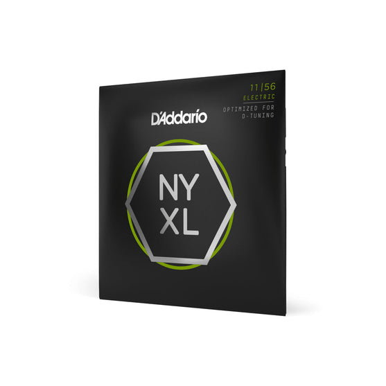 Dây Đàn Guitar Điện D'Addario NYXL1156 NYXL Nickel Wound, Medium Top/Extra-Heavy Bottom, 11-56-Mai Nguyên Music